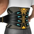 thumbnail image 1 of JIUFENTIAN Copper Back Braces for Lower Back Pain Back Brace for Women Men Lumbar Support for Sciatica, Herniated Disc, Scoliosis-XXL, 1 of 8