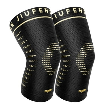 JIUFENTIAN Copper Knee brace Compression Support Sleeves for Women Men Pain Relief Knee Brace for Arthritis Pain Compression Knee Sleeve
