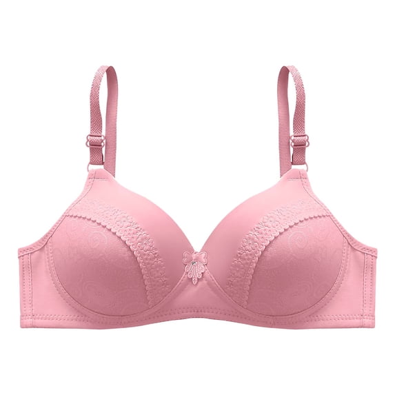 JIUKE Bras for Women Wireless Full Coverage Sleep Bras Adjustable Spaghetti Strap V Neck Comfort Everyday Bras