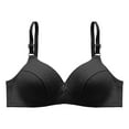 thumbnail image 1 of JIUKE Bras for Women Wireless Full Coverage Sleep Bras Adjustable Spaghetti Strap V Neck Comfort Everyday Bras, 1 of 5