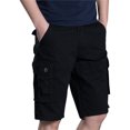 thumbnail image 1 of JIUKE Cargo Shorts for Men Elastic Waist Summer Casual Shorts Drawstring Outdoor Loose Hiking Shorts Multi Pocket, 1 of 5