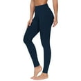 thumbnail image 1 of JIUKE Leggings for Women High Waisted Solid Color Butt Lifting Workout Running Athletic Yoga Tight Pants, 1 of 4