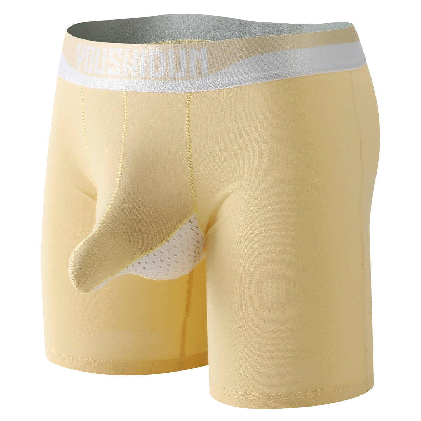 JIUKE Men's Underwear Clearance Boxer Briefs Male Soft Comfortable Underwear Trunks Low Waist