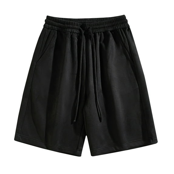 JIUKE Mens Shorts Casual Drawstring Elastic Waist Summer Beach Shorts Lightweight Vacation Shorts