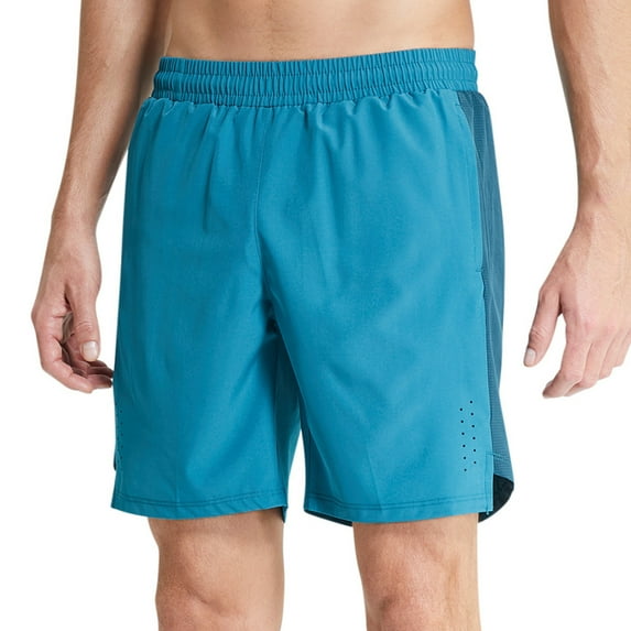 JIUKE Mens Shorts Drawstring Solid Color Casual Summer Swim Trunks Quick Dry Beach Shorts with Pockets