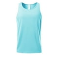 thumbnail image 1 of JIUKE Mens Workout Tank Top Racerback Sleeveless Scoop Neck Loose Fitted Yoga Running Shirts Athletic Muscle Tees, 1 of 7