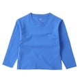 thumbnail image 1 of JIUKE Baby Boy Girls Clothes Toddler Unisex Long Sleeve Shirt Kids Soft Basic Layering Sweatshirts 2-16 Years, 1 of 3