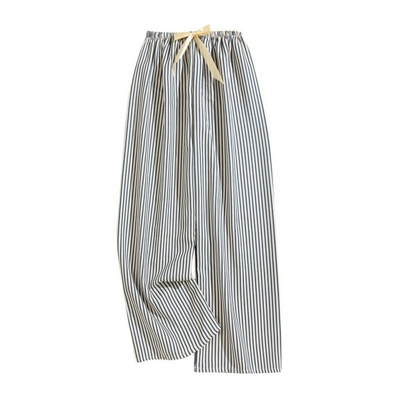 JIUKE Pajamas Pants for Women High Waisted Loungewear Pjs Pants Solid Color Wide Leg Comfy Sleep Bottoms 1 Size