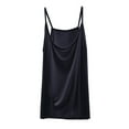 thumbnail image 1 of JIUKE Plus Size Camisole Tops for Women Spaghetti Strap Sleeveless Undershirts Scoop Neck Pjs Tank Tops Home Wear, 1 of 7
