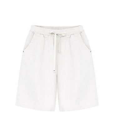 JIUKE Plus Size shorts for Women Wide Leg High Waist Adjustable Lace a-line Summer Lounge Shorts