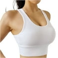 thumbnail image 1 of JIUKE Sport Bras for Women Criss Cross Back Yoga Bras High Support Seamless Workout Bras Size L, 1 of 5
