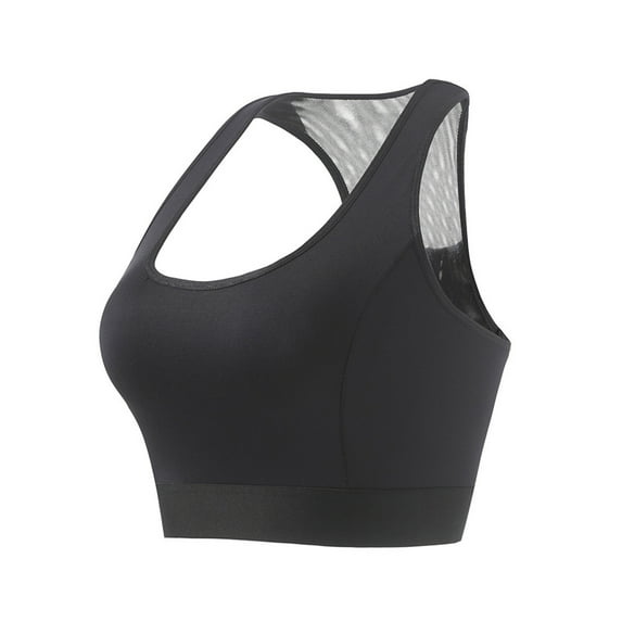 JIUKE Sport Bras for Women High Support Seamless Workout Bras Racerback Breathable Running Gym Yoga Bras Size L