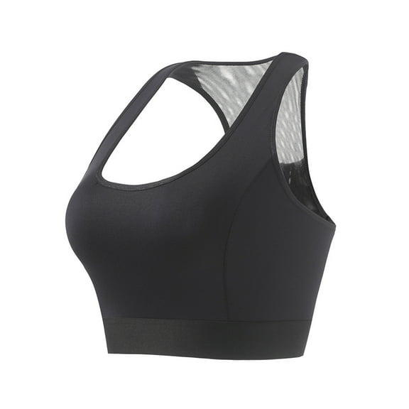 JIUKE Sport Bras for Women High Support Seamless Workout Bras Racerback Breathable Running Gym Yoga Bras Size M