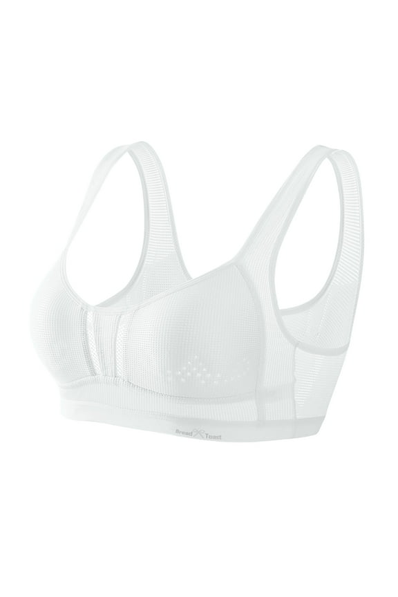 Sports Bras for Women Full Coverage High Support Wirefree Workout Yoga Non Padded Sheer Sports Bra