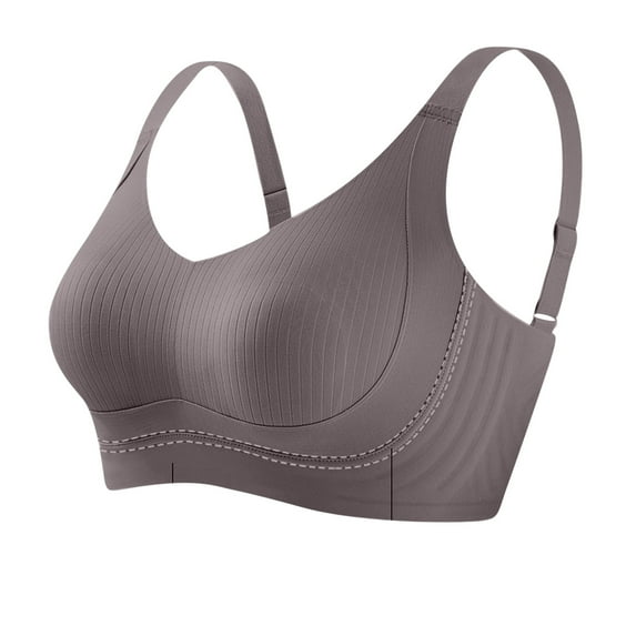 JIUKE Sports Bras for Women No Underwire Full Coverage Everyday Bras Comfortable Padded Workout Yoga Bras