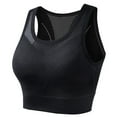 thumbnail image 1 of JIUKE Sport Bras for Women Racerback Hollow out Breathable Liftup Bras Full Coverage Workout Gym Running Bras Size L, 1 of 2