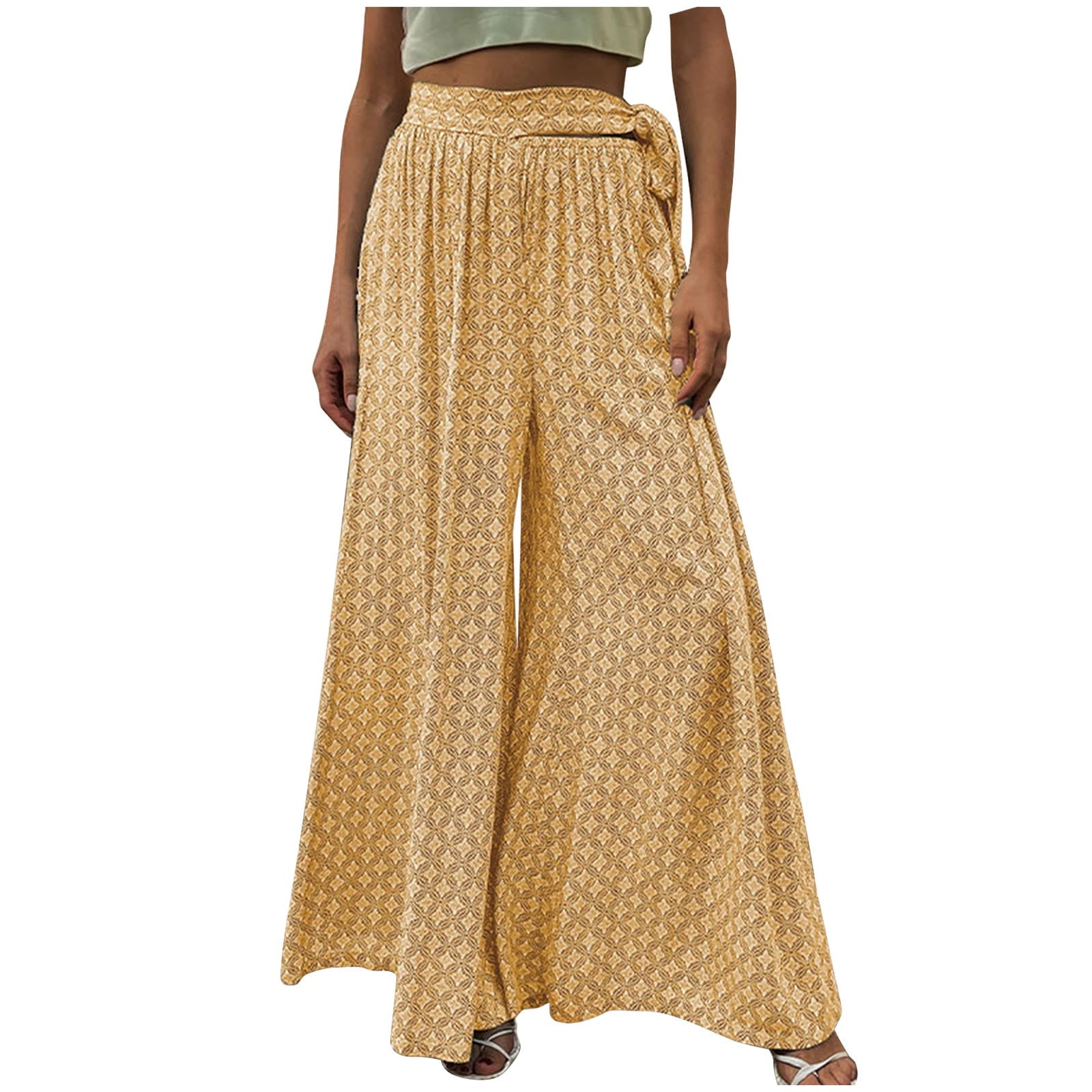 Boho Wide Leg Pants