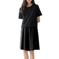 thumbnail image 1 of JIUKE Women Lounge Shorts Elastic High Waisted Drawstring Summer Beach Lightweight Shorts with Pockets, 1 of 4