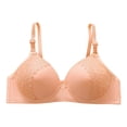 thumbnail image 1 of JIUKE Women Wireless Bras Full Coverage Adjustable Straps Everyday Bra Lace Embroidered Soft Comfy Bras, 1 of 4