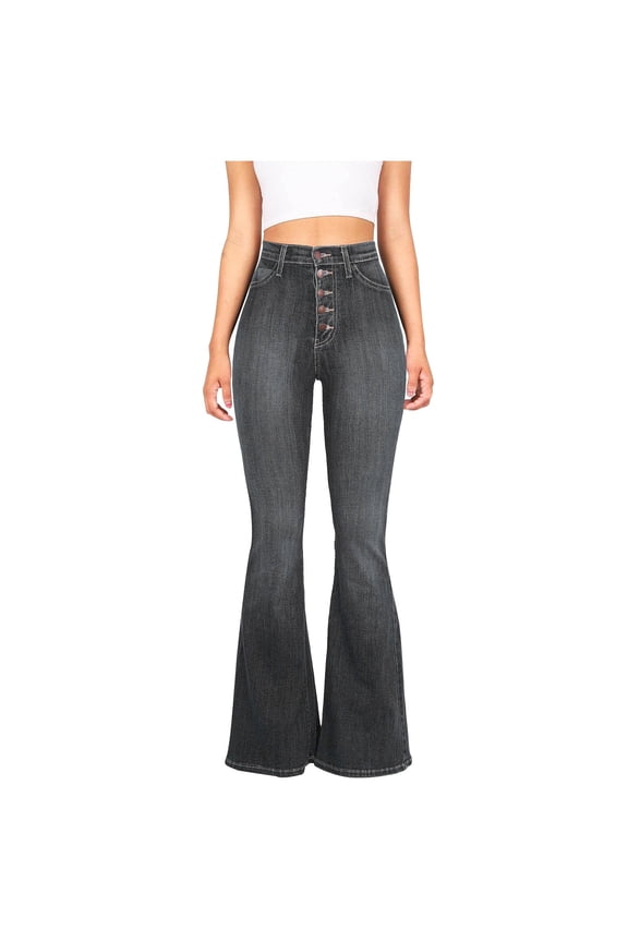 Womens Dress Pants High Waisted Flared Leggings Casual Slacks Stretchy Bootcut Work Trousers