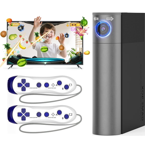 JIUMESS Motion Video Game Console for TV, Family Game System for Kids