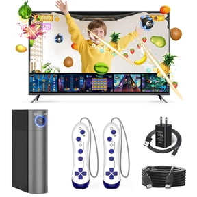 JIUMESS Motion Video Game Console for TV, Family Game System for Kids