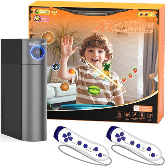 JIUMESS Motion Video Game Console for TV, Family Game System for Kids