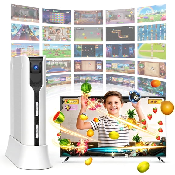 Bvivok Motion Video Game Console for TV, Plug-and-Play, Suitable for Children and Adults, Interactive Family Entertainment
