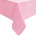 thumbnail image 1 of JIUZHEN Pink Tablecloth Square - Washable Waterproof Fabric Valentines Day Table Cloth for Card Tables, Party and Dining, 54 x 54 Inch, 1 of 7