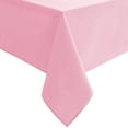 thumbnail image 1 of JIUZHEN Pink Tablecloth for Rectangle Tables - Waterproof and Spillproof Washable Fabric Table Cloth for Dining Room Kitchen Party, 52 x 70 Inch, 1 of 7