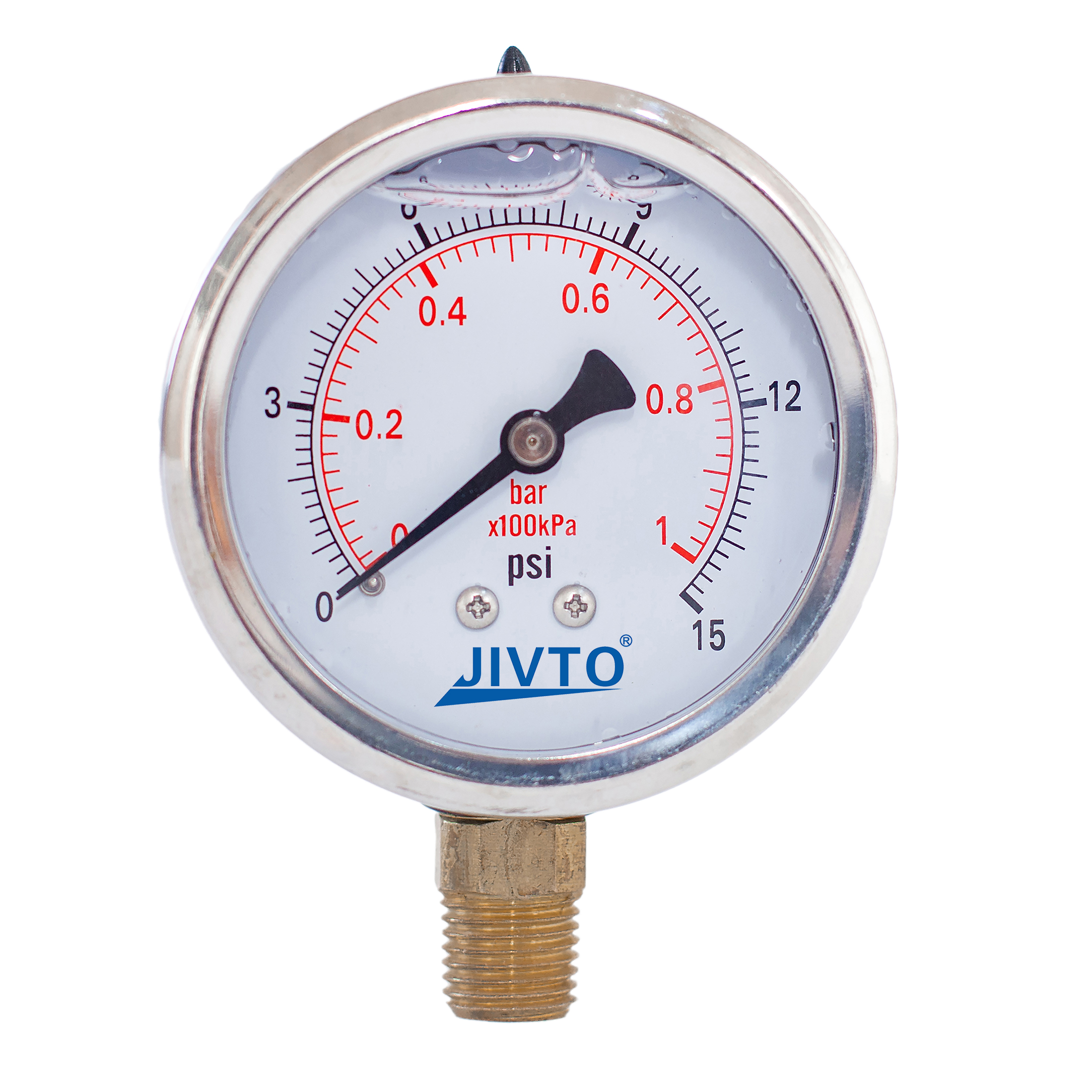 小物 Montmartrenewyork Under Pressure 2.0 JIVTO Liquid Filled Pressure Gauge , 2