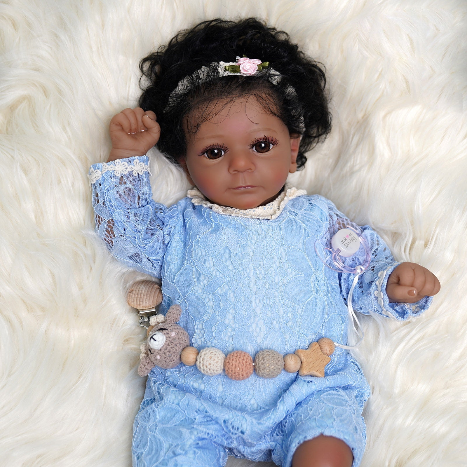 JIZHI Lifelike Reborn Baby Dolls - 20Inch-Real Baby Feeling  Realistic-Newborn Baby Dolls Adorable Smiling Real Life Baby Dolls with  Gift Box for Kids