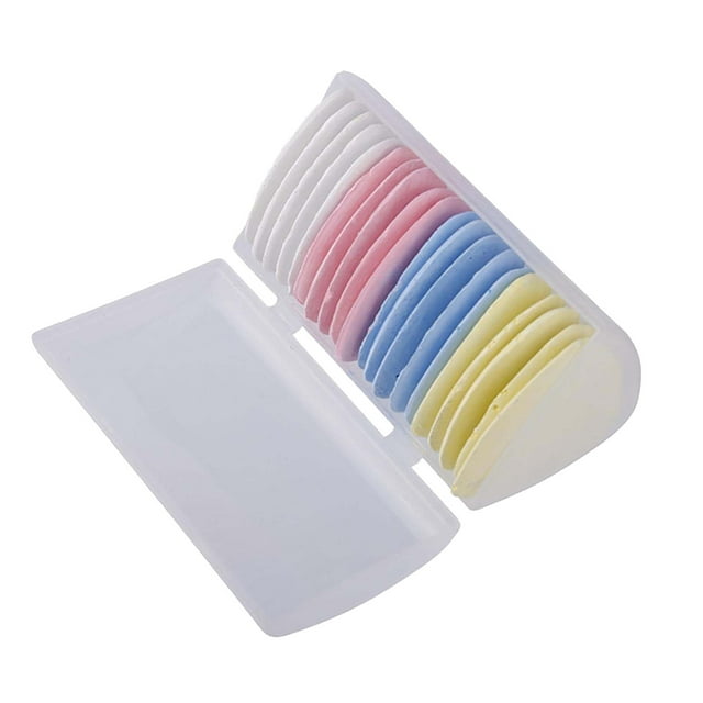 JIaleilei 10 Tailors Chalk Fabric Chalk Pencil DIY Sewing Tools Easy Cleaning Sewing Chalk Markers Colorful Chalks For Tracing Crafting Canvas Bags