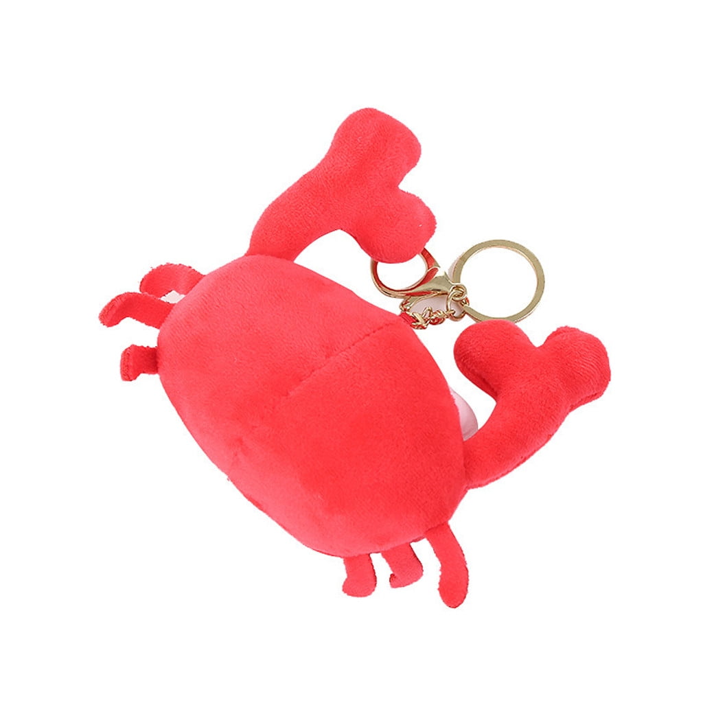 JIaleilei Barb Plush Crab Plush Toy Pendant Doll Cartoon Crab Cute Soft ...