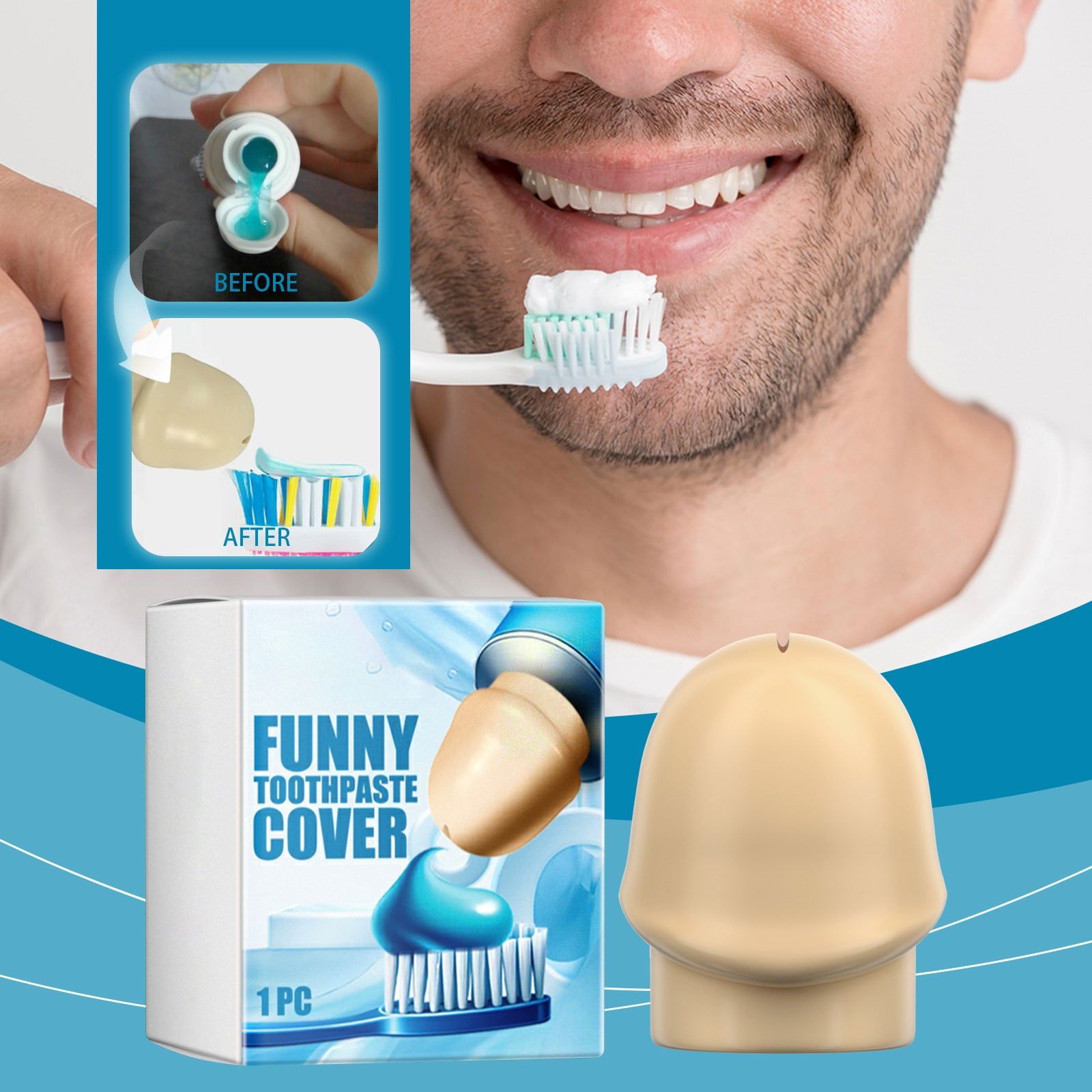 JIaleilei Intelligent And Convenient Toothpaste Dispensing Head Cover