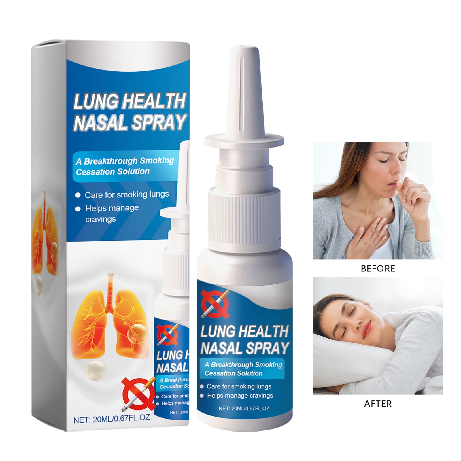 JIaleilei Nasal Cleansing Spray Nasal Discomfort | Deep Nasal Cleansing ...