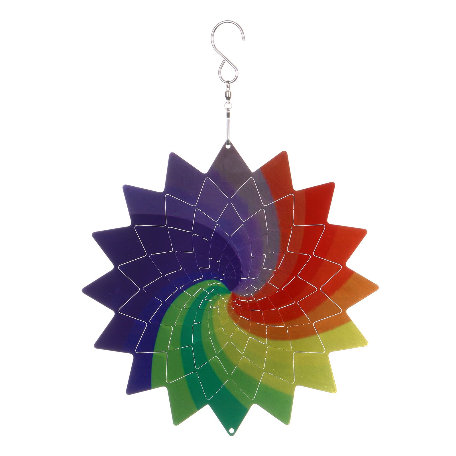 JIaleilei Stainless Steel Wind Spinner 3D Indoor Outdoor Garden