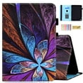 thumbnail image 1 of JIhe Cover for Amazon Fire Max 11 Tablet Case (13th Gen, 2023 Release), Smart Auto Sleep/Wake Folio PU Leather Multi-Angle Stand Slim Shockproof Lightweigght Case Cover,Colorful Flower, 1 of 8