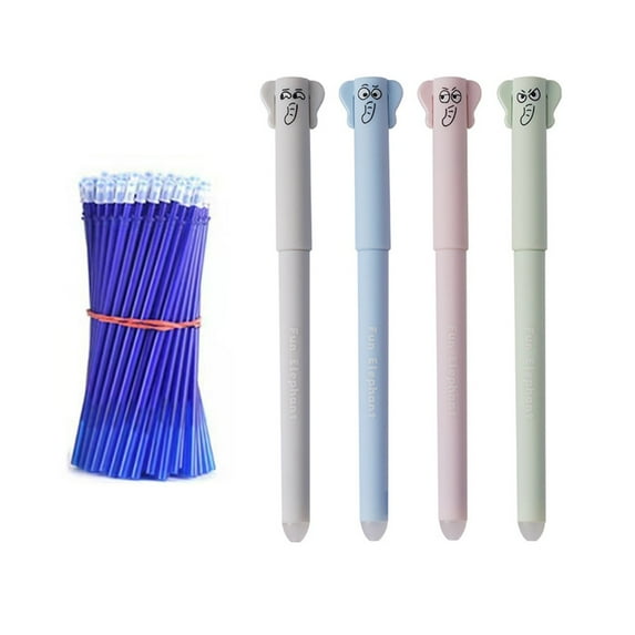 JIhuahe 4 Pack Funny Office Theme Ballpoint Pens for Copywriting, Novelty Prank Design for Gag Gifts, Cool Writing Instruments for Colleagues and Students, 0.20 fl oz,B