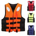 thumbnail image 1 of JIhuahe Adult Kayak Life Jackets & Vests High Buoyancy - Adjustable Safety Jacket for Men, Women, Perfect for Boating, Swimming, Watersports,Life Jackets for Adults Use,Fluorescence Yellow L, 1 of 7