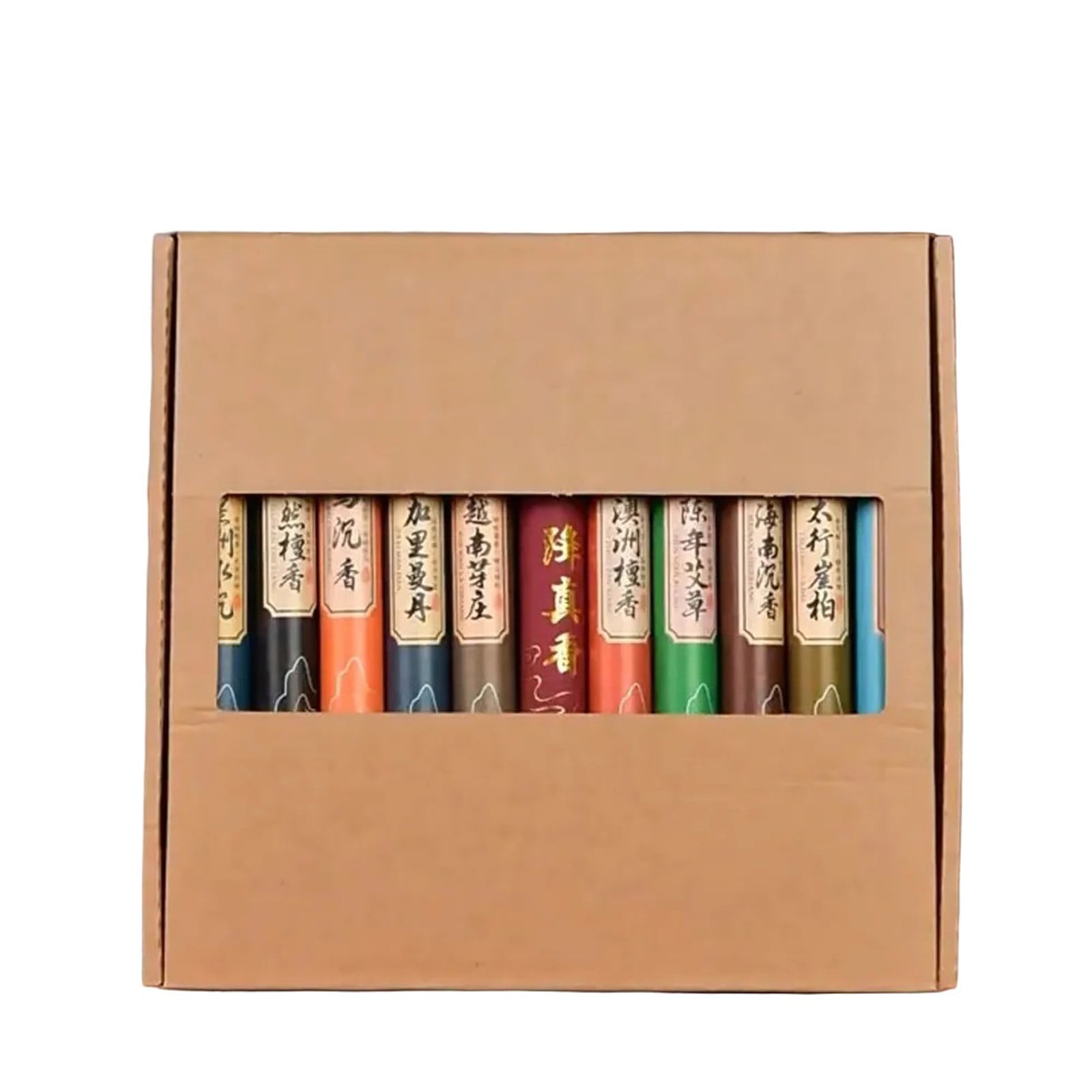 JIhuahe Agarwood Cord Incense for Indoor Mosquito Repellent Solution, Tibetan Style Fragrance with Sandalwood Blend Creating Relaxing Home Ambiance