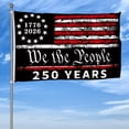 thumbnail image 1 of JIhuahe American Flags for Outside Garden - 250 Anniversary USA Flag, Single Sided Patriotic Flag for Yard, Lawn, Outdoor Events, Memorial Day Celebrations,B, 1 of 5