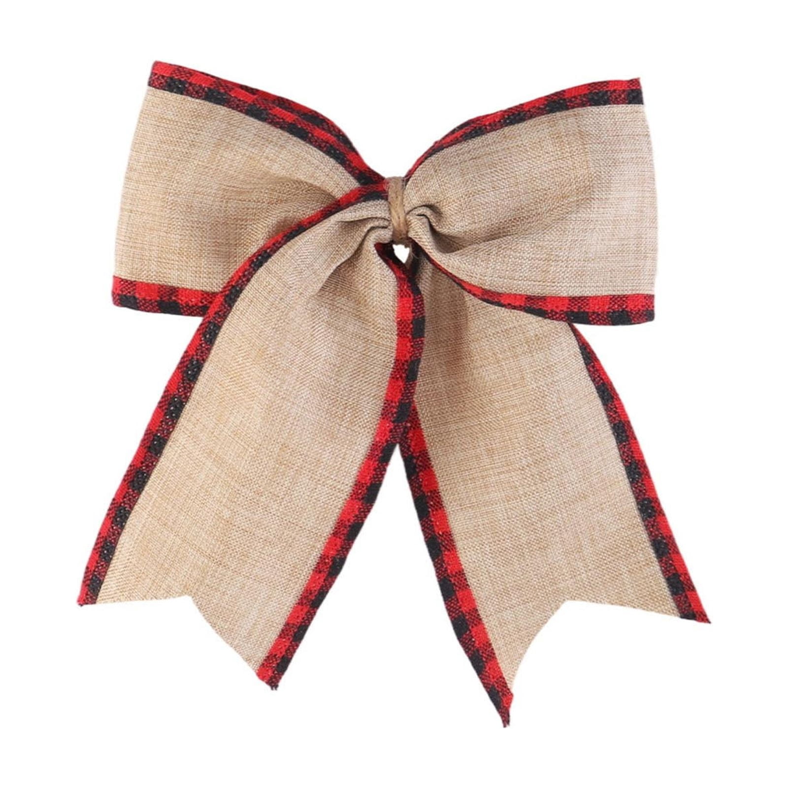 JIhuahe Christmas Decorations High-end Gold Velvet Bow, Christmas ...
