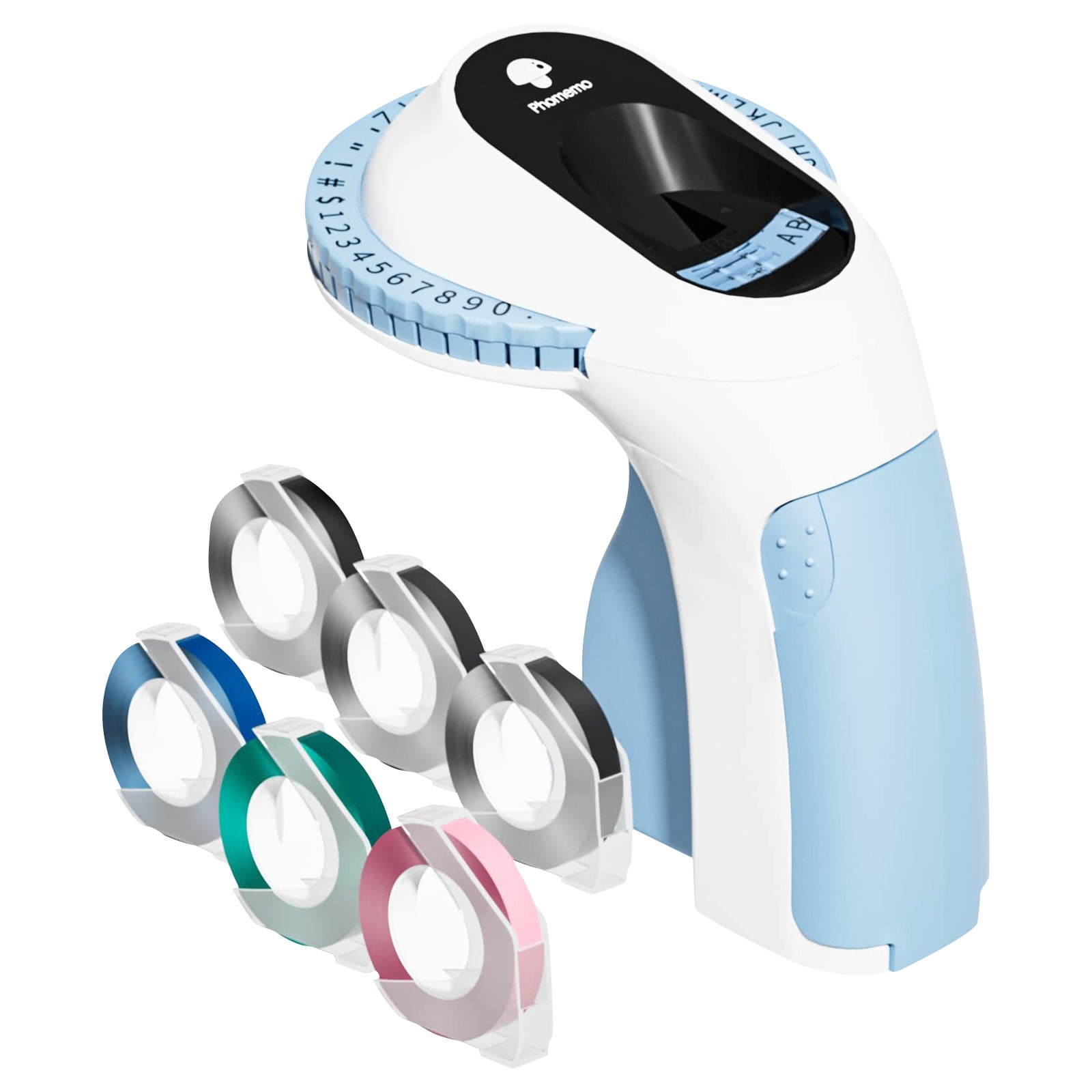 JIhuahe Embossing Label Maker Machine with 6 Rolls of 3D Tape, Vintage ...