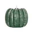 thumbnail image 1 of JIhuahe Flameless Pumpkin Candle with Timer Remote Control, Electronic LED Light for Fall Halloween Thanksgiving Decor, Battery Operated Pumpkin Lamp, Room Tabletop Decoration,Green, 1 of 2