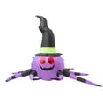 thumbnail image 1 of JIhuahe Giant 7.5ft Halloween Inflatable, Light Up Pumpkin & Spider with Witch Hat Outdoor Decoration for Yard, Holiday Blow Up Figure, 1 of 8