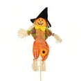 thumbnail image 1 of JIhuahe Halloween Decorations Fall Scarecrow Decor Set, Standing Halloween Pumpkin & Doll for Farmhouse Porch, Garden, Bar, KTV Party,and Thanksgiving Yard Decoration,Saffron, 1 of 5