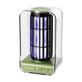 JIhuahe Indoor Outdoor Bug Zapper - Electric Mosquito Zapper with Night Light Feature, Plug in Bug Zapper for Home, Fly Zapper & Indoor Bug Zapper, Outdoor Bug Zapper for Patio,Green