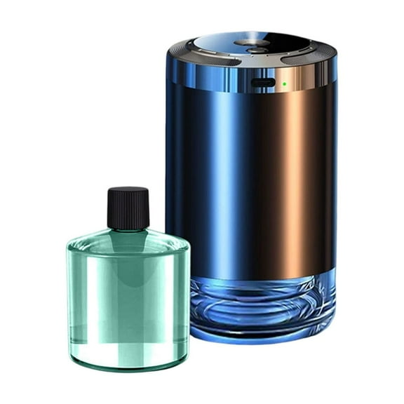 JIhuahe Intelligent Car Perfume Aromatherapy Diffuser with 50ml Essential Oil, Advanced Automatic Machine for Automotive Use, Encounter Scent for Fresh and Pleasant Car Interior