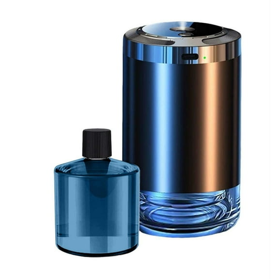 JIhuahe Intelligent Car Perfume Aromatherapy Diffuser with 50ml Essential Oil, Advanced Automatic Machine for Automotive Use, Ocean Scent for Clean and Breezy Car Atmosphere